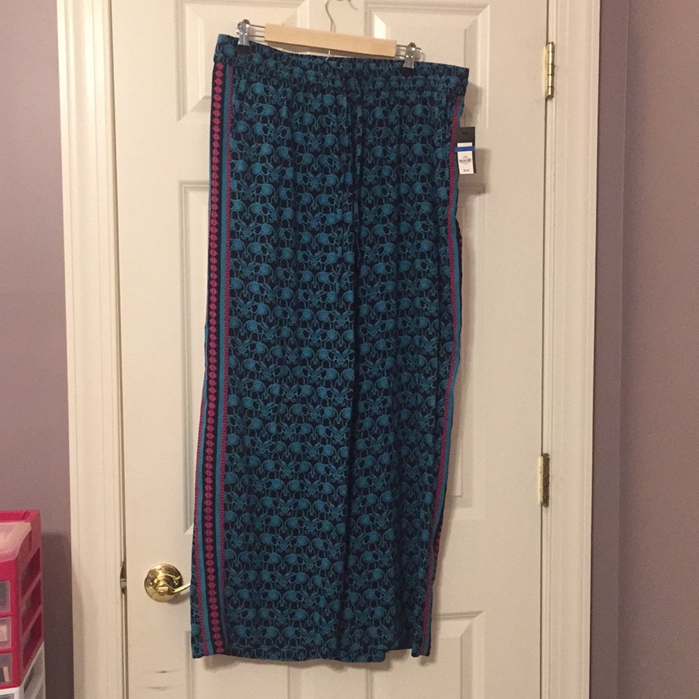 Elephant Print Pants